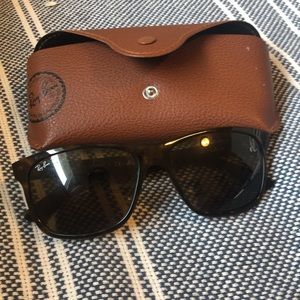 Unisex Tortoise Brown Polarized Ray-Ban